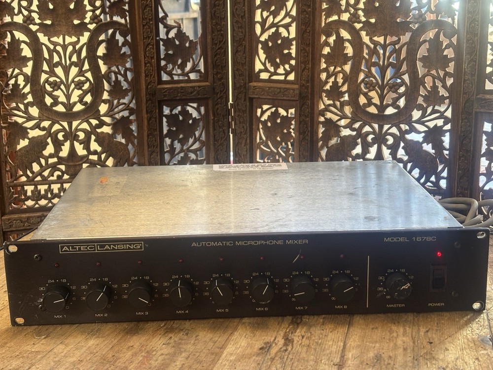 Altec Lansing 1678C 8 Channel Automatic Microphone Mixer