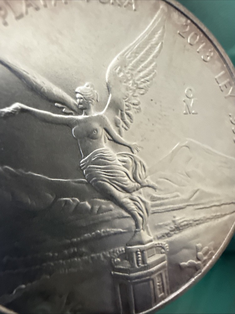 2013 Toned 1oz Silver Mexico Libertad