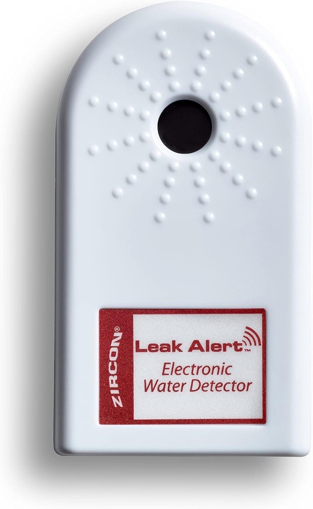 Flood Sensor Alarm with 90dB Audio Warning - Battery Powered, 1 Pack