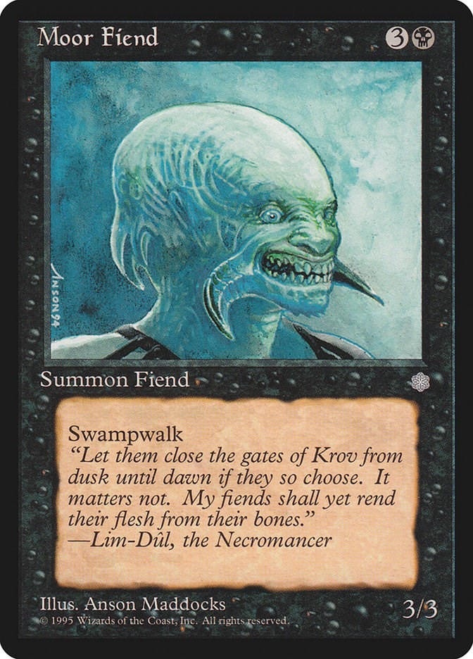 Moor Fiend Ice Age N/A MTG MP