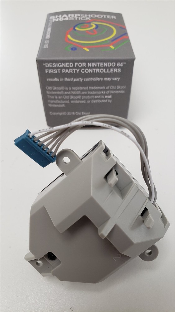 1-Replacement Nintendo 64/N64 (Old Skool Sharp Shooter) Controller Joystick