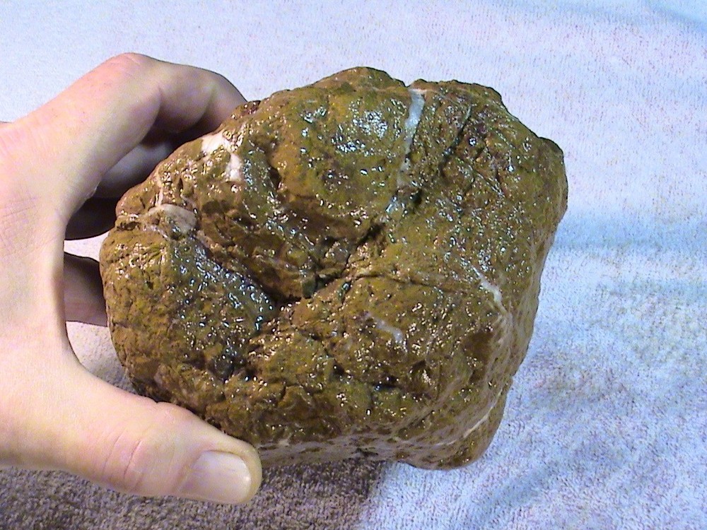 Chalcedony Jasper Agate, Solid Rough, Natural Lapidary Rock, 7 LBS, 4 OZ, #197