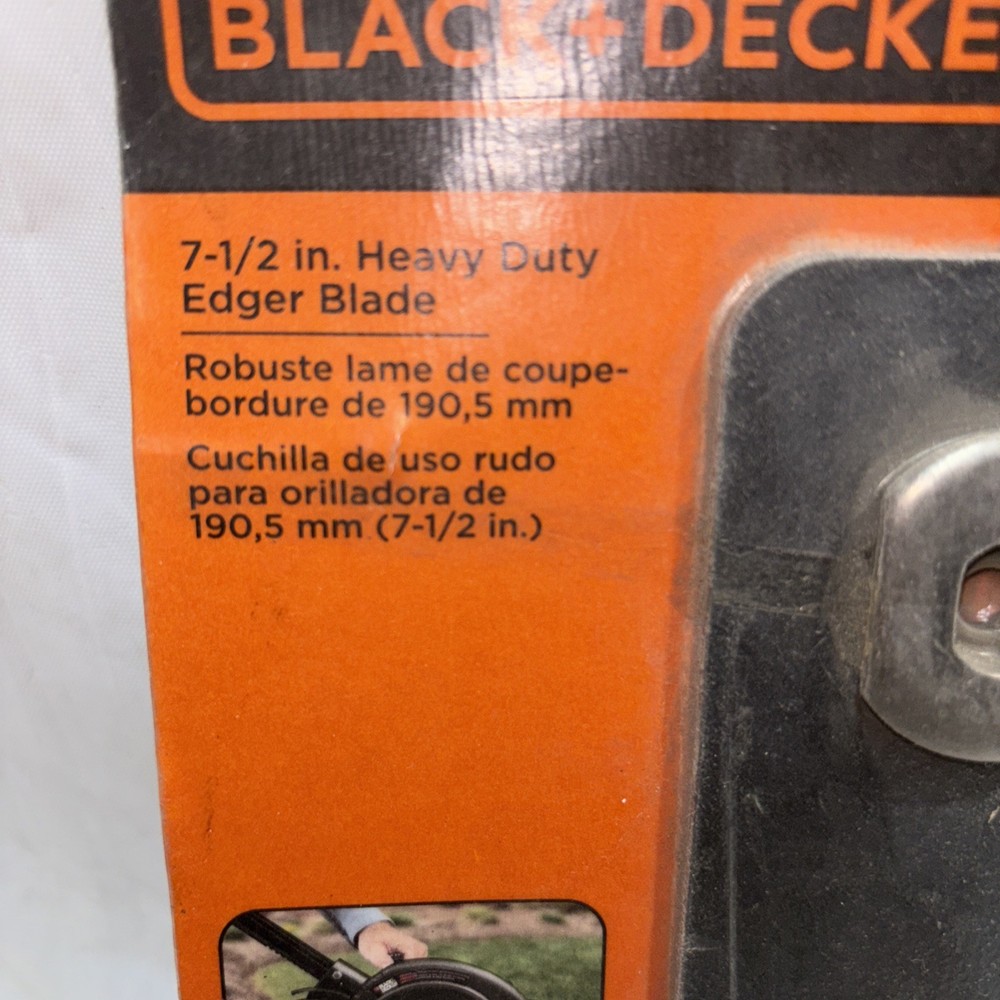 EB-007 7-1/2" Edge Hog Heavy-Duty Edger Replacement Blade Black & Decker