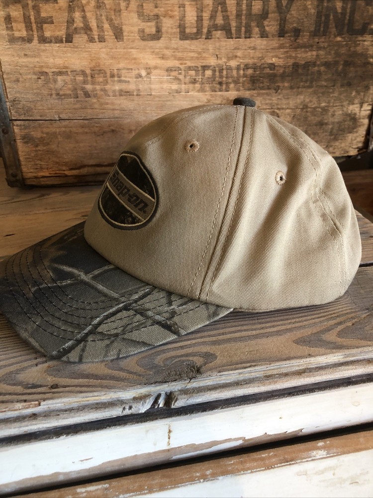 Snap- On Tools Hat Mens Camo Snap Back Embroidered Snap Camo