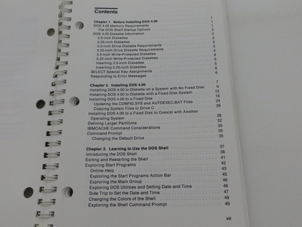 IBM Getting Started With Disk Operating System Version 4.00 Guide book manual