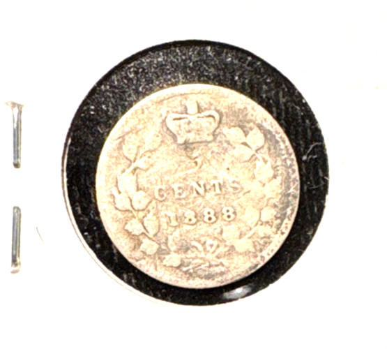 Canada 1888 five cents KM 2 G (2)