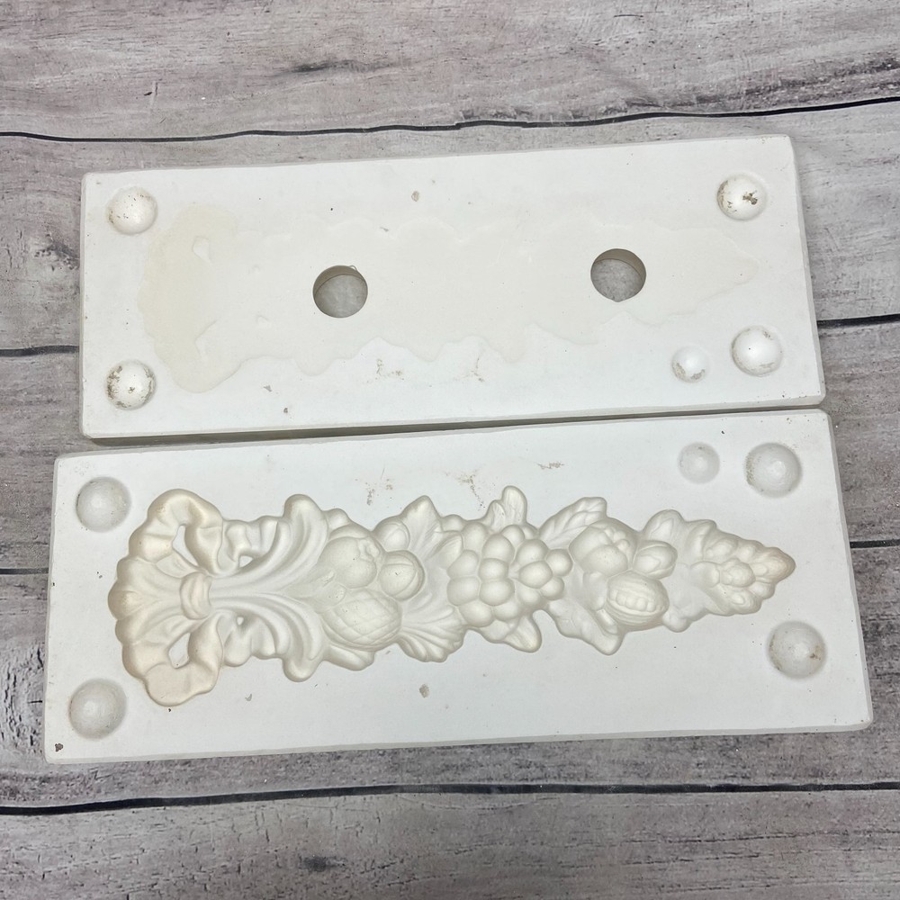 Ceramic Slip Casting Mold Decorative Fruit Swag