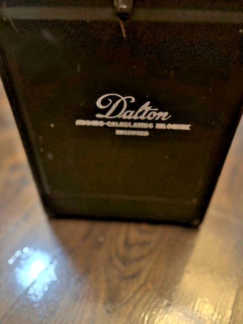 Vintage Dalton Adding Machine Works!