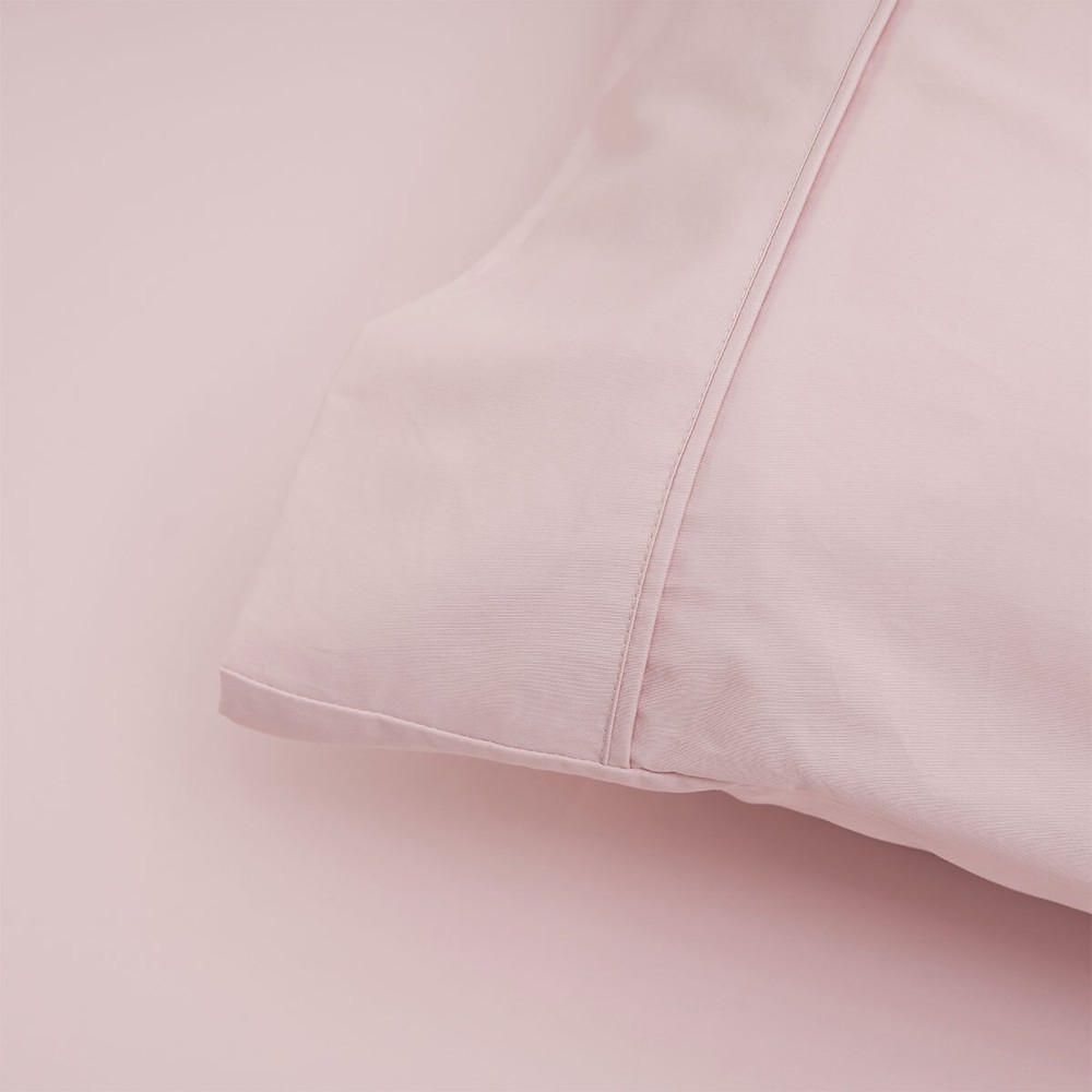 400TC Blush Bamboo Cotton Sheet Set 40cm Wall by Accessorize