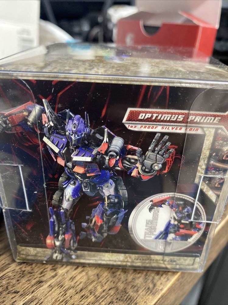 2009 Transformers OPTIMUS PRIME 1 oz Silver Proof Coin