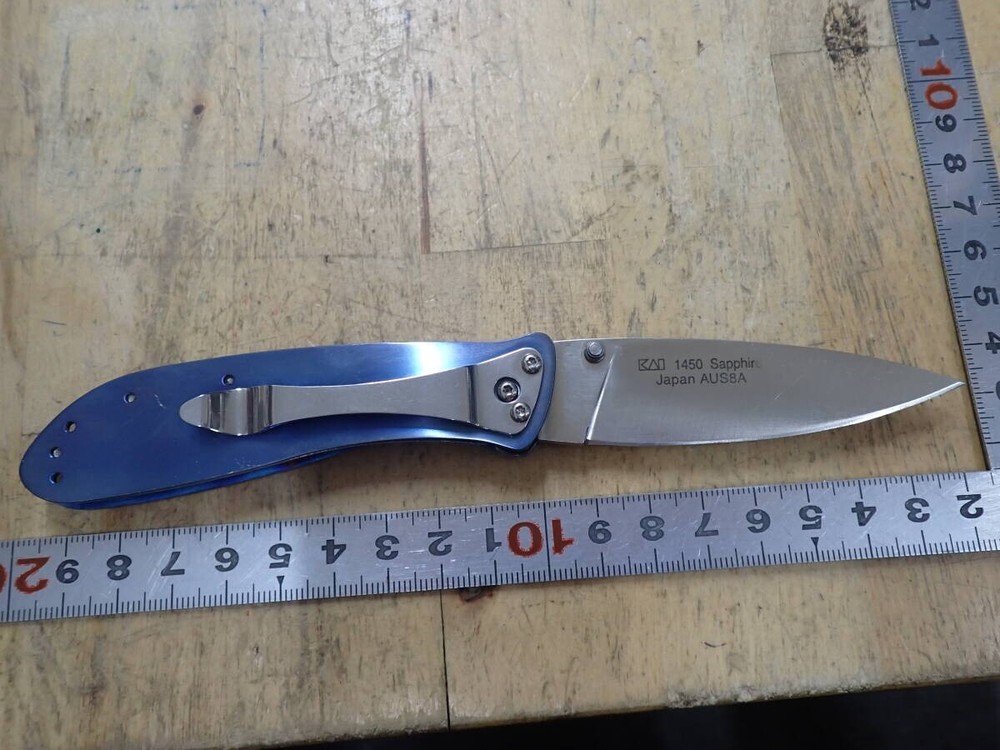 kershaw folding knife 1450 Sapphire without box