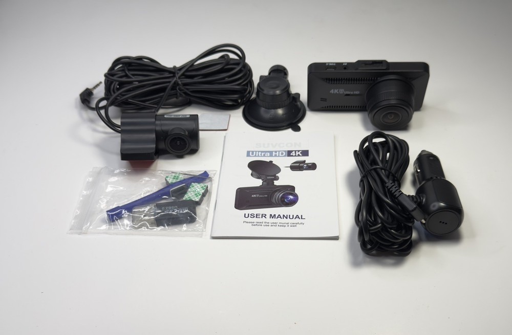 ALDF Three Channel Dash Cam Front and Rear. Car Dash Camera