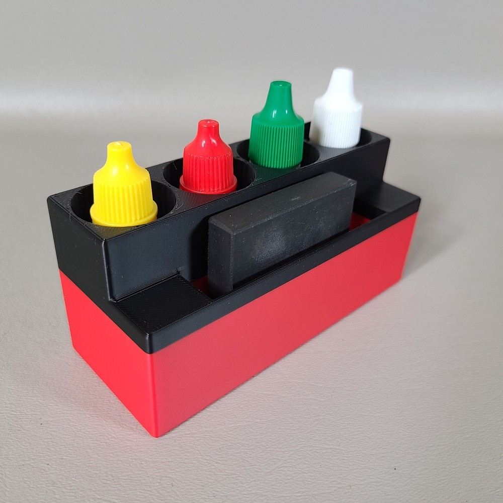 Jewelry Testing Kit Acid Storage Holder Gold Silver Solution Container