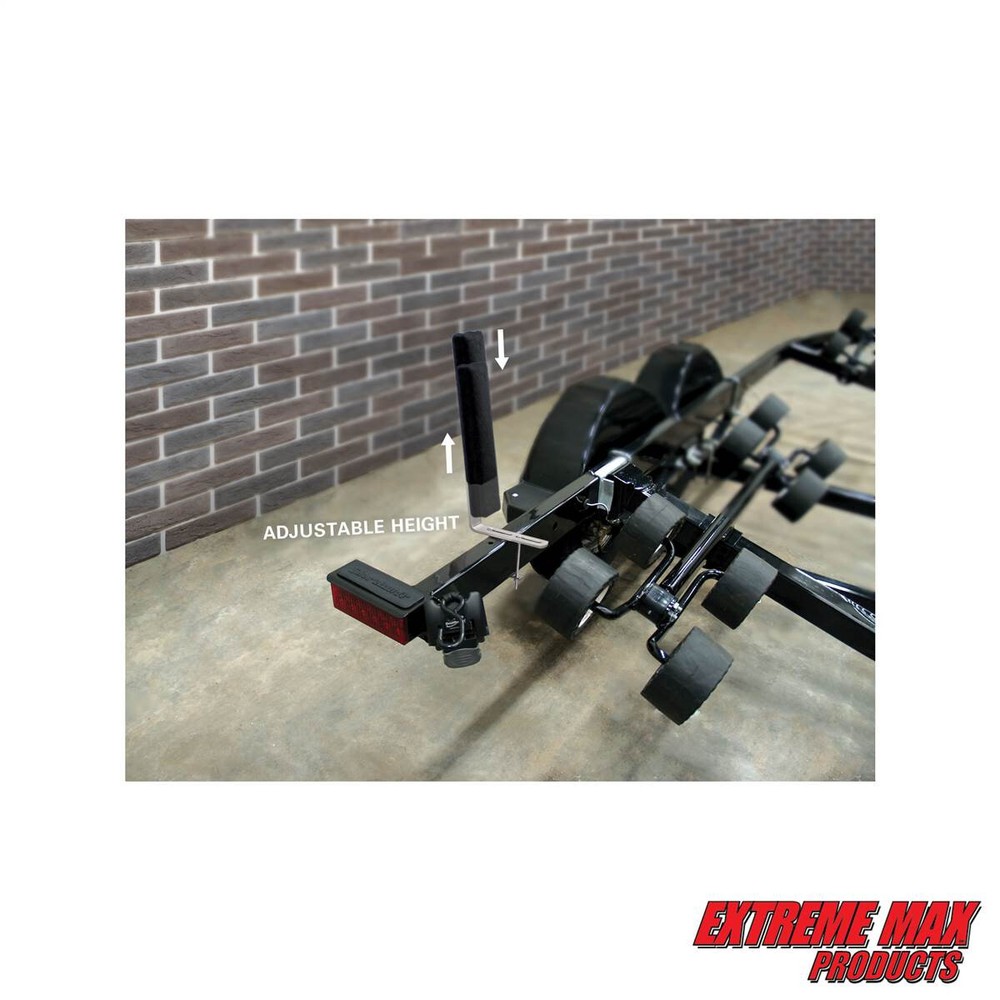 Extreme Max 3005.3828 Carpeted Vertical Bunk Guide-On System