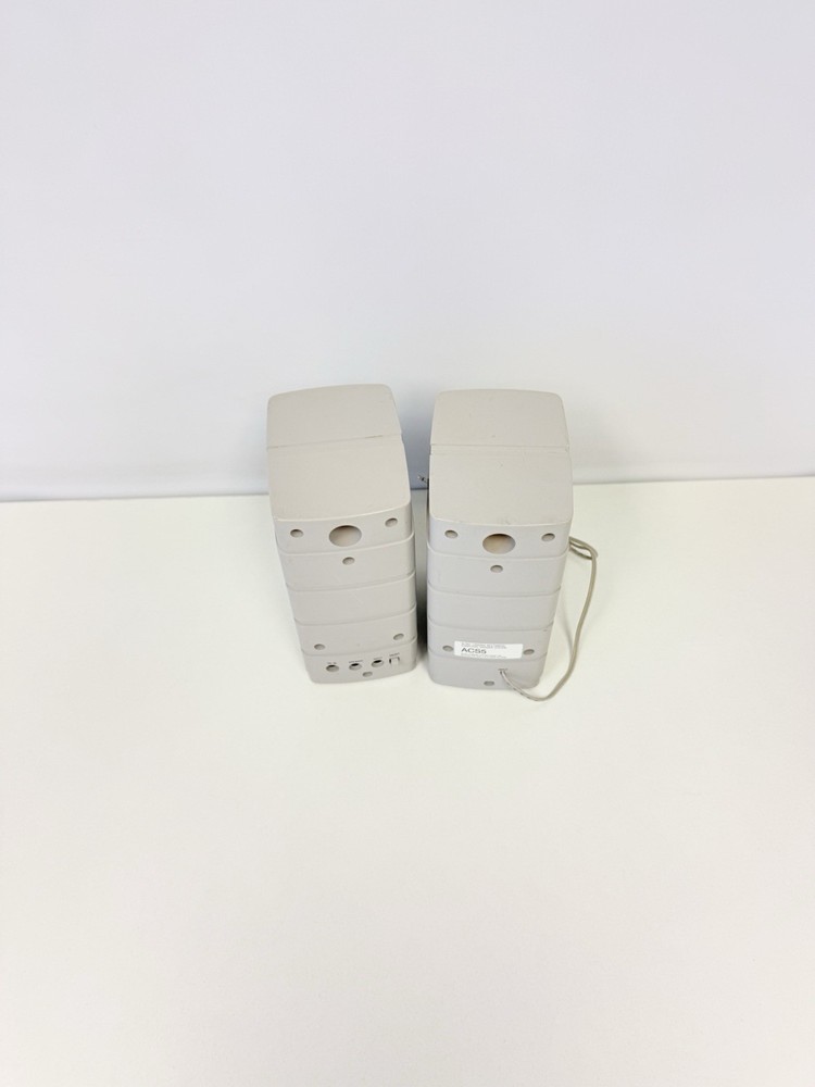 Vintage Altec Lansing Multimedia Computer Speaker ACS 5 Pair Tested