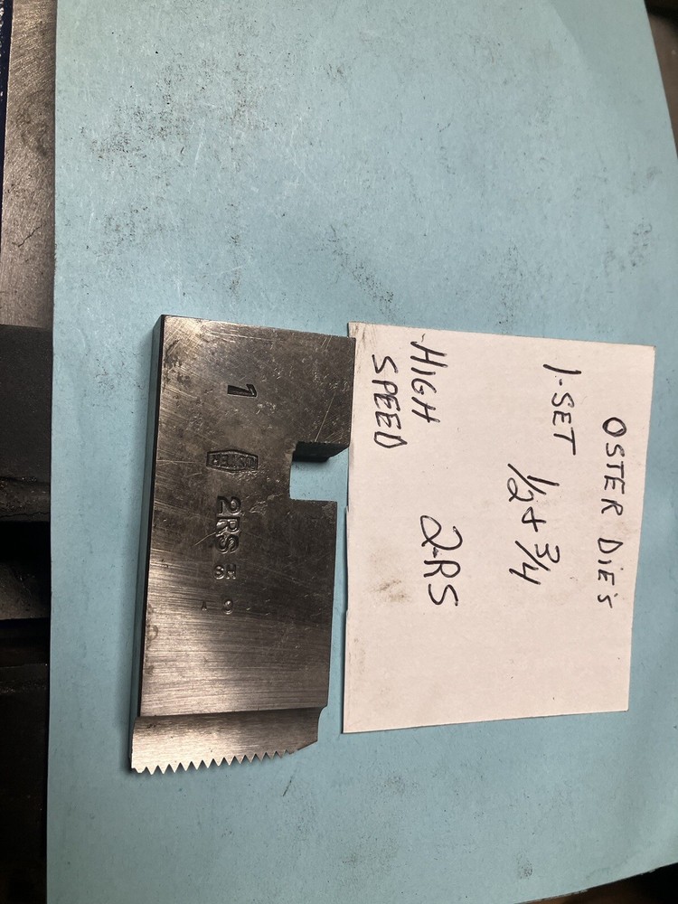 2 R S Oster Dies (2) Sets 50.00