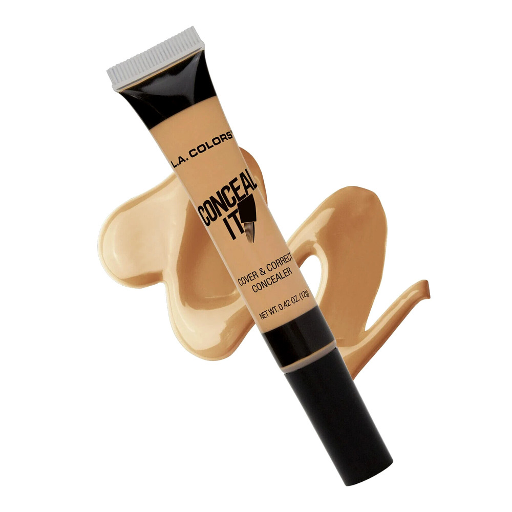L.A. Colors- Conceal It Cover & Correct Concealer - CC573 BEIGE - 0.42 Oz