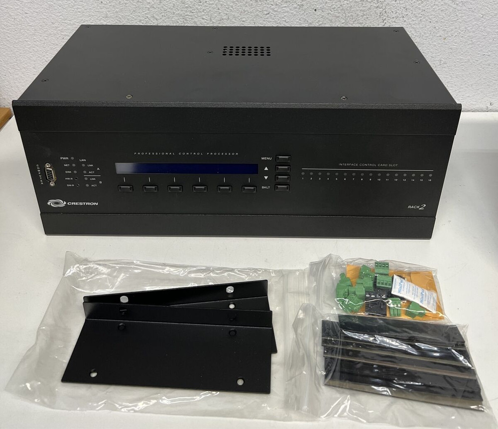 CRESTRON RACK2 Dual Bus Control System Professional Central Processor