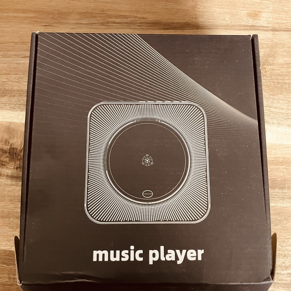 Desktop CD Player with Speakers Remote Control Bluetooth KC-806