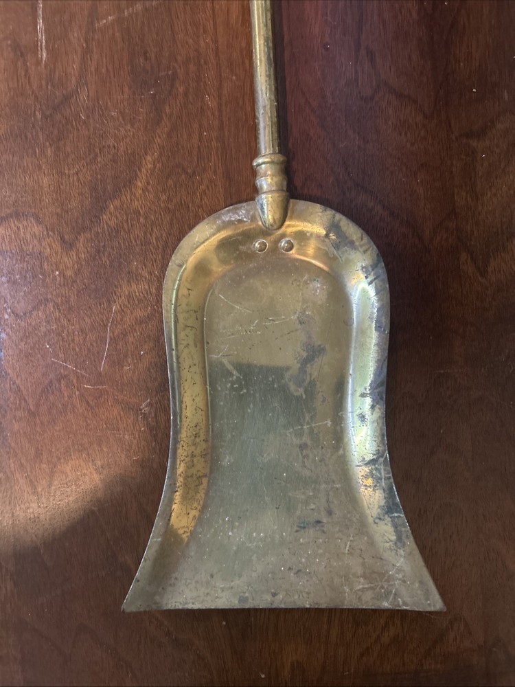 Antique Brass, 3 Piece Fireplace Tool Set