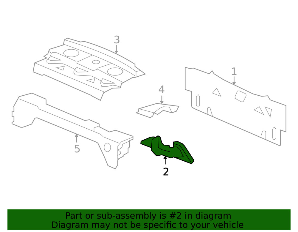 Genuine GM Panel Extension 25888119
