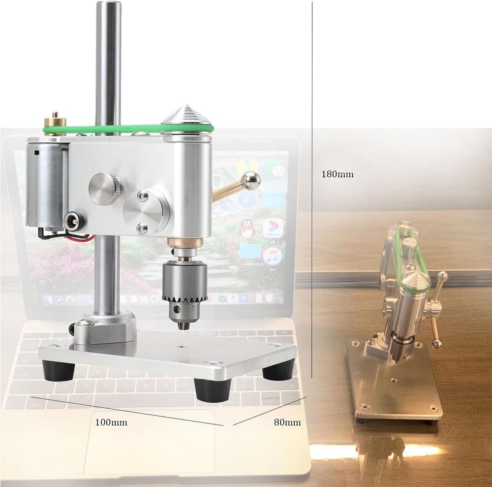 Mini Drill Press Precision CNC Table Milling Machine Portable Benchtop Driller