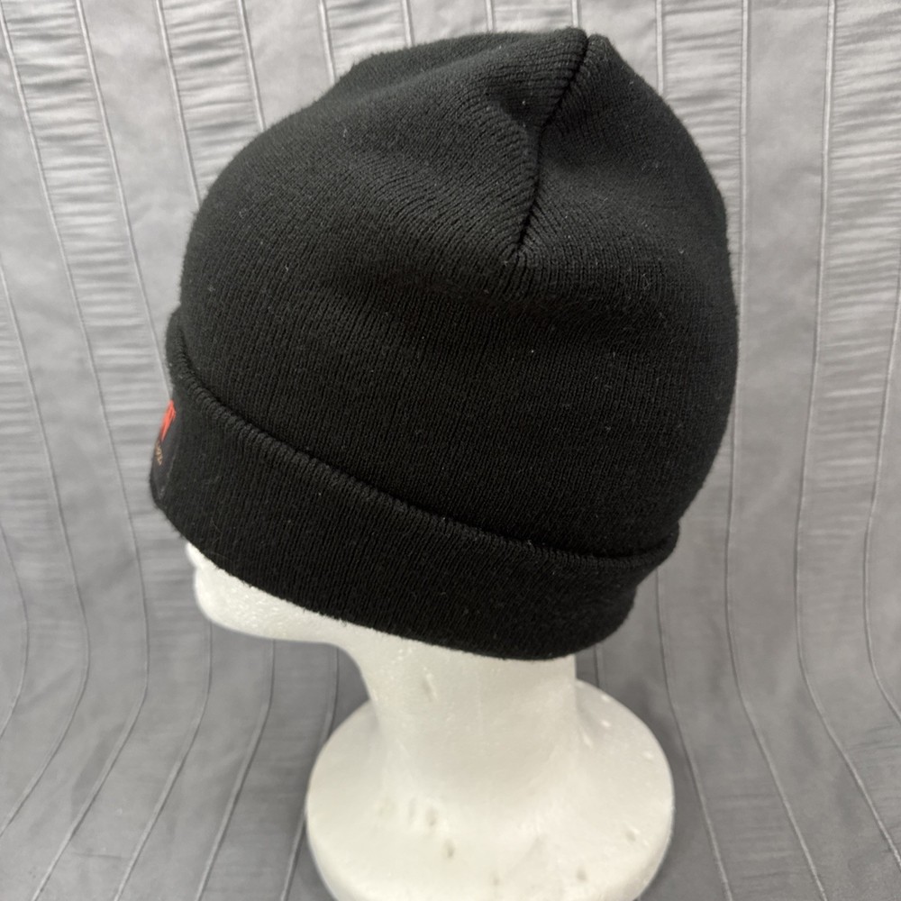 Raw Natural Rolling Papers Beanie Hat Black