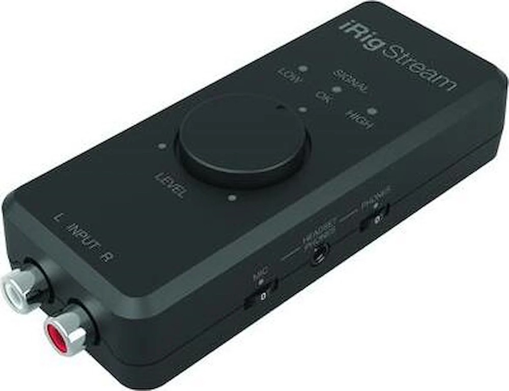 iRig Stream USB Audio Recording Interface
