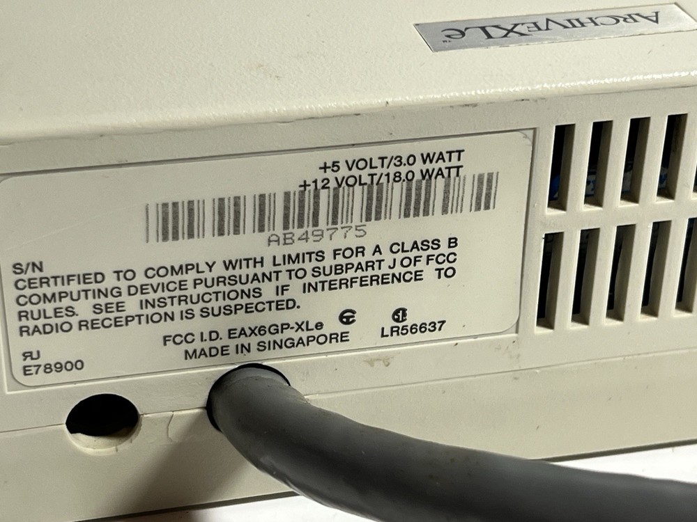 Archive EXLe Tape Backup