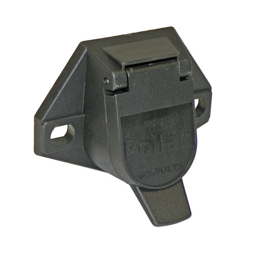7-Way Round-Pin Car-End Socket - Pollak (11-723)