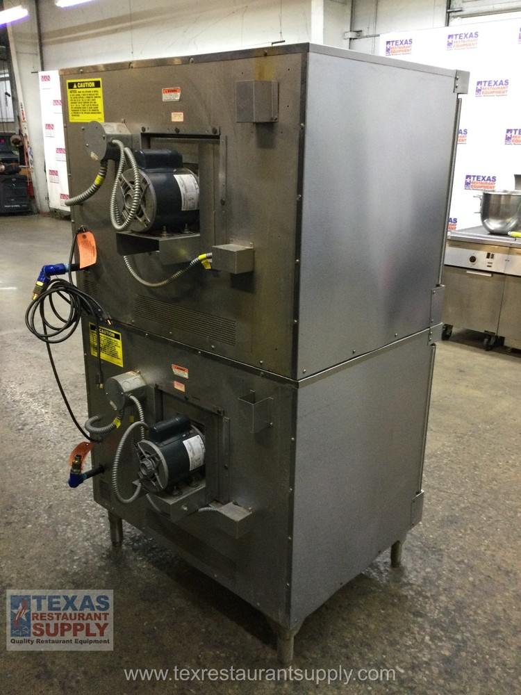Vulcan VC4GD-10 Gas Double Stack Convection Full Size Oven