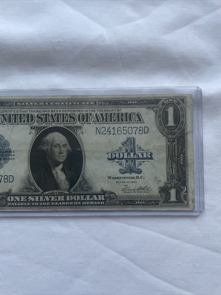 1923 $1 Silver Certificate