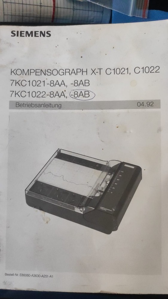 Siemens Kompensograph 7KC1022-8AB