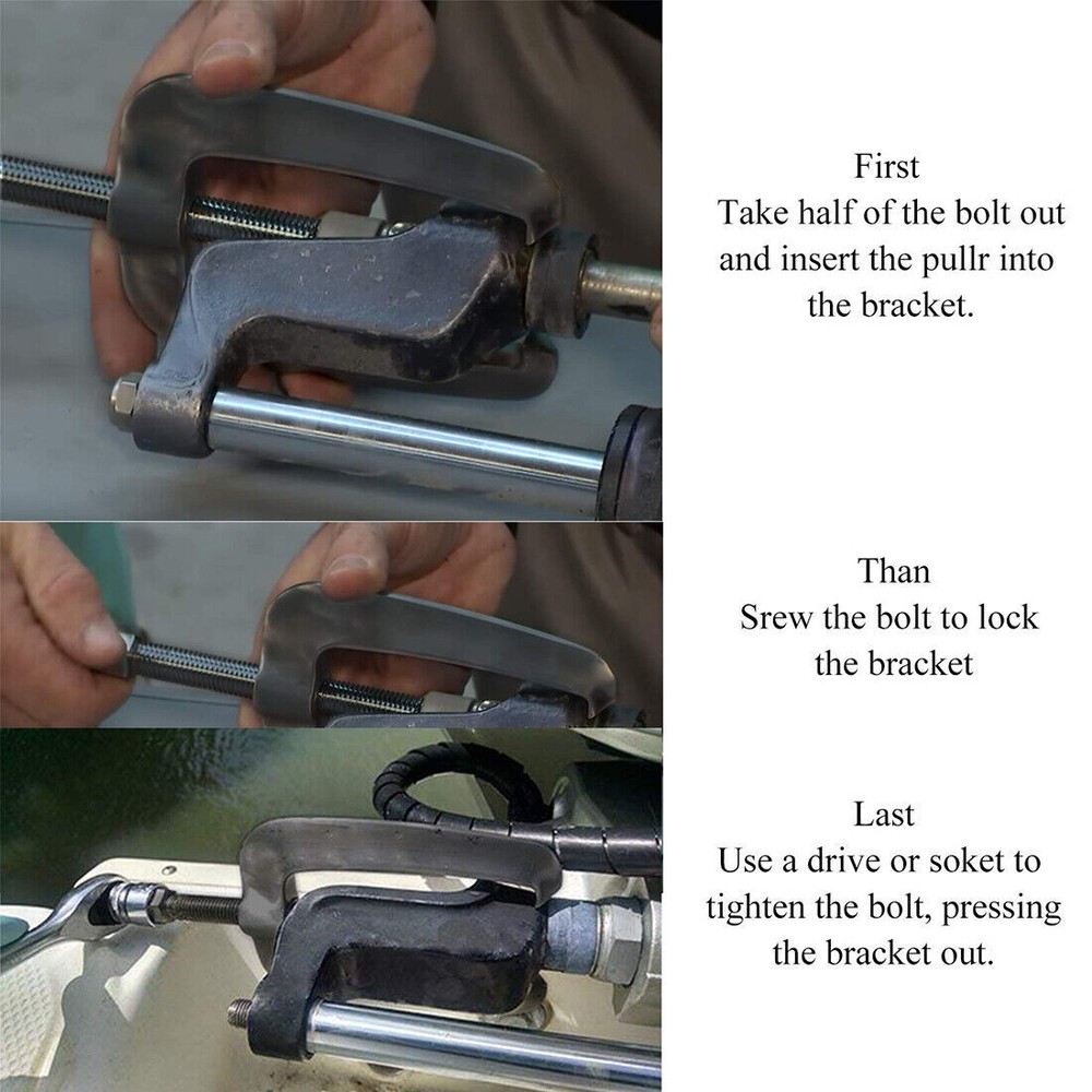 For Seastar Uflex Hydraulic Steering Support Bracket Puller Removal Press Tool