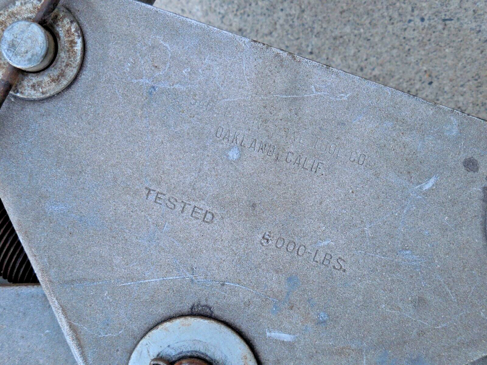 Safety Line 5000 Pound Turn Buckle Wire Puller Lineman Tool