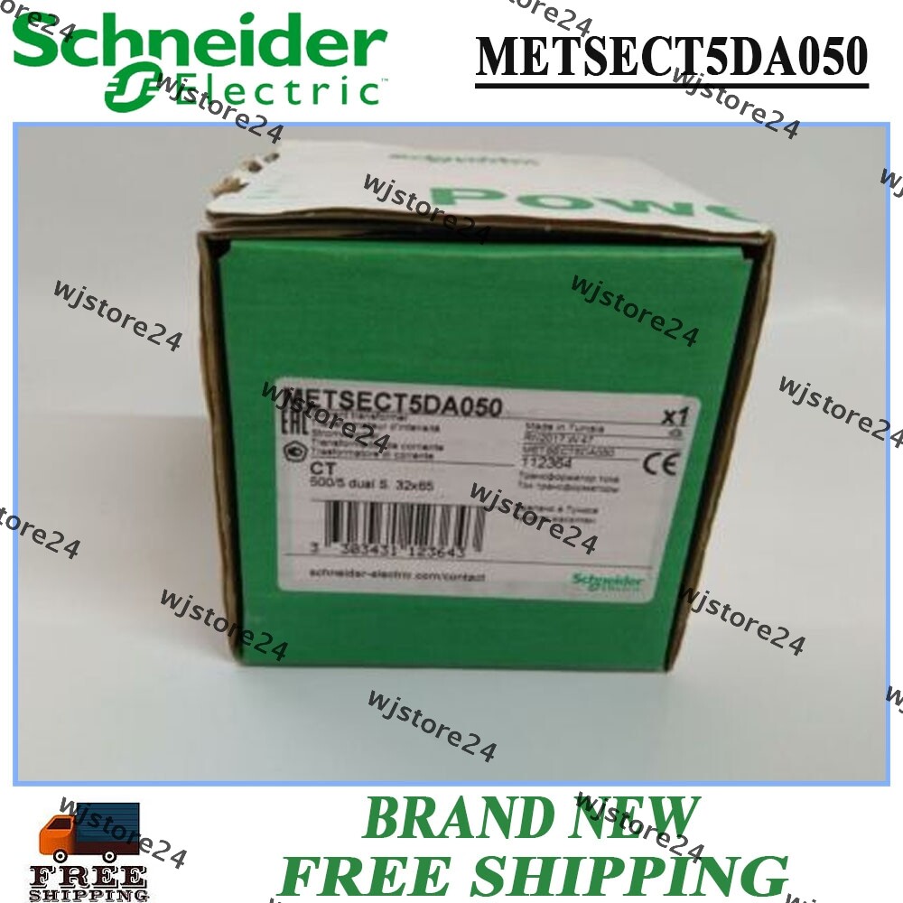New Schneider METSECT5DA050 Current Transformer, Black FREE SHIPPING
