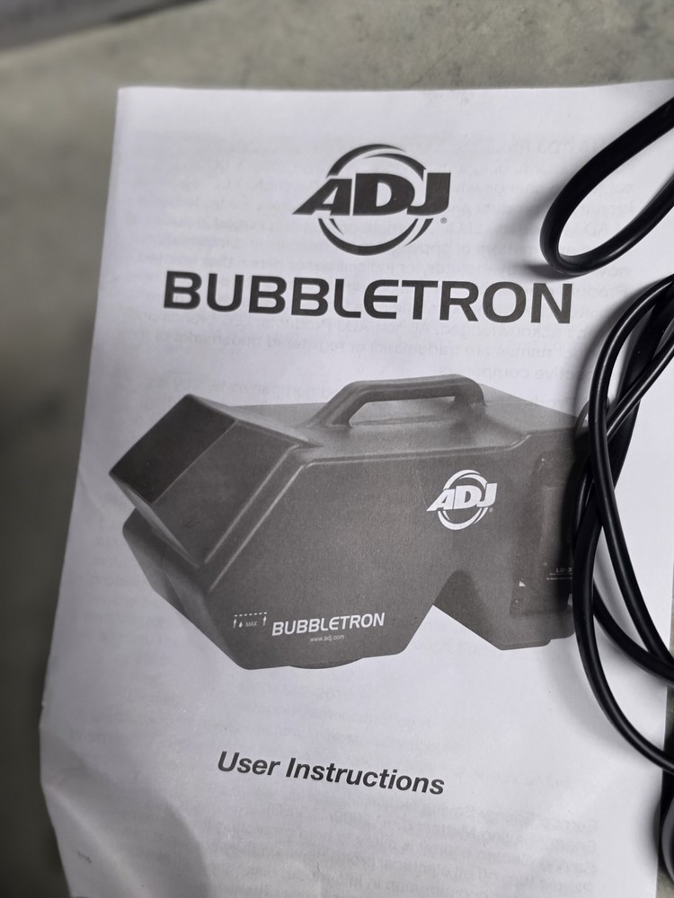 American BUB773 DJ Bubble Machine - Black