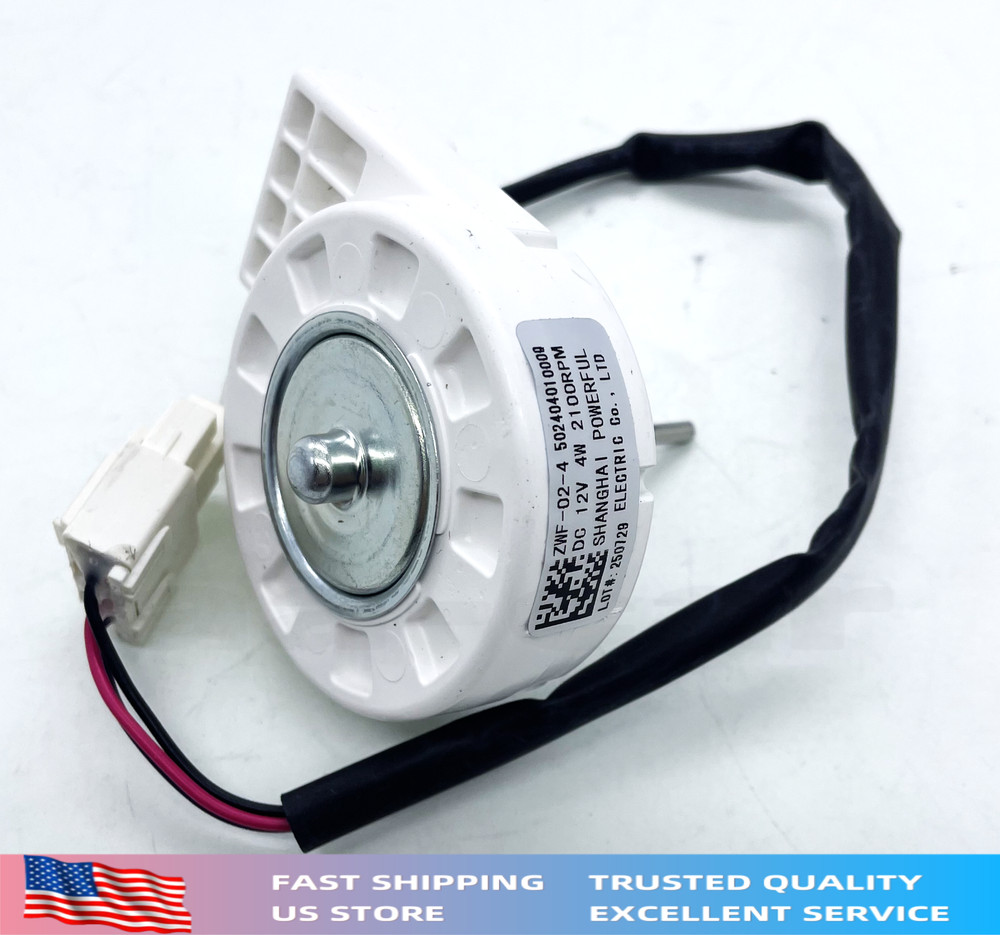 NEW-12V 4W Refrigerator Evaporator Fan Motor Replacement 2100RPM 50240401000Q