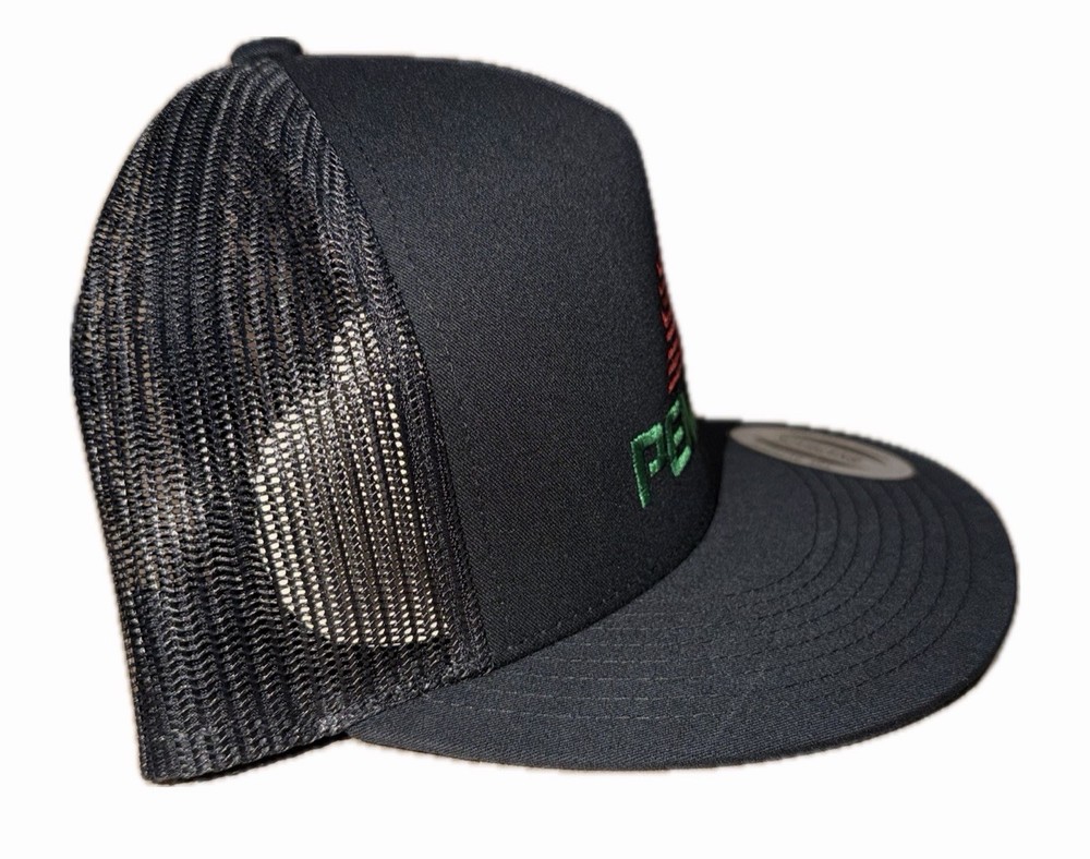 Pemex Black Trucker SnapBack