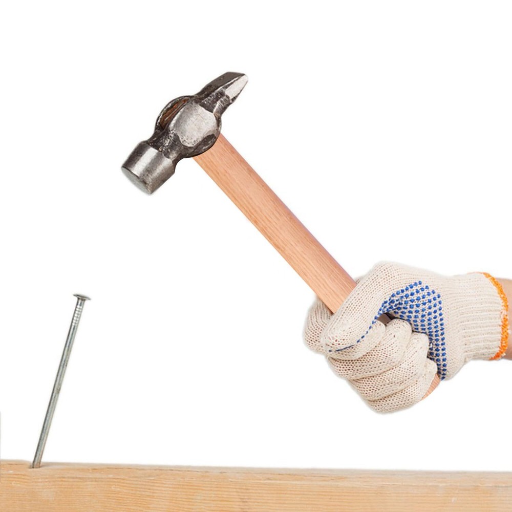 8 Pack Wood Hammer Handle Replacement Wood Handle for Hammer - Long-Lasting D...