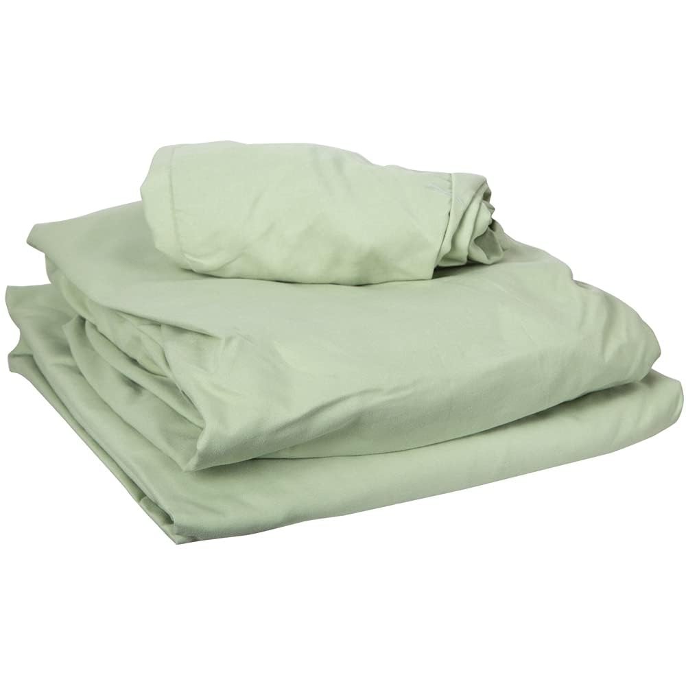 ForPro Professional Collection Premium Microfiber 3-Piece Massage Table, Sage