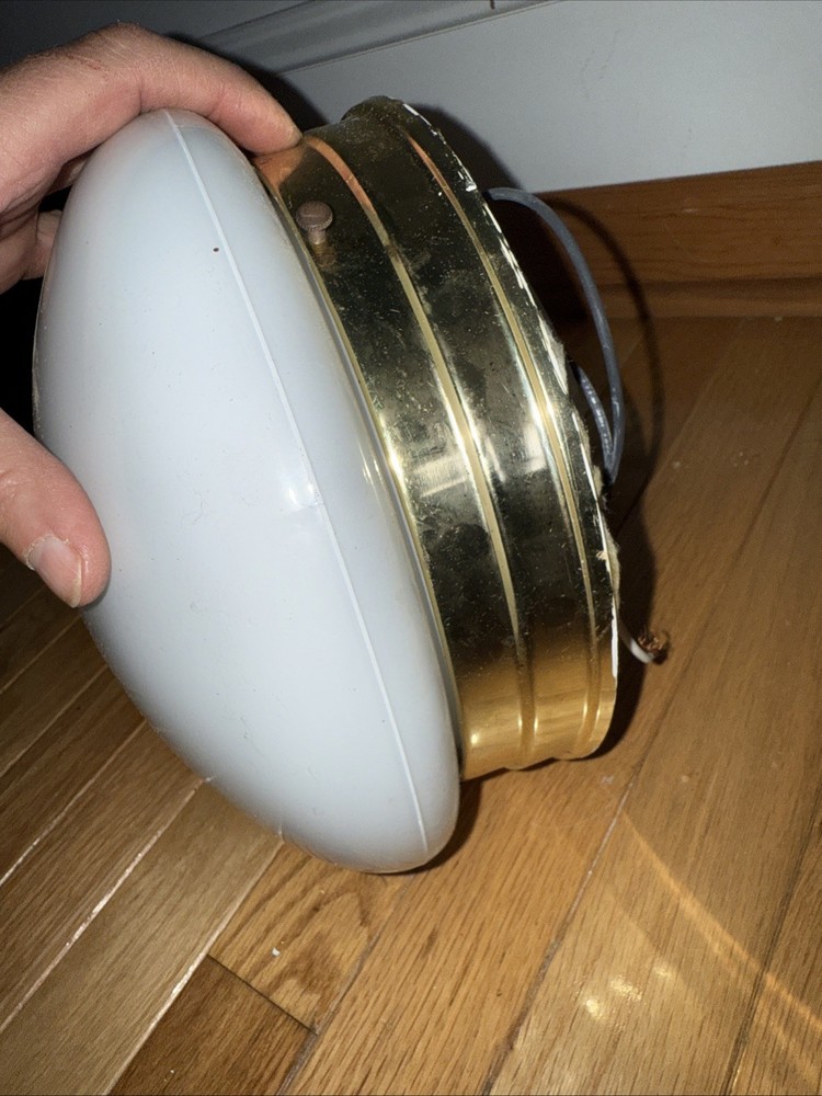 Lighting White Globe Ceiling Lights High Polished Gold Flush Mount