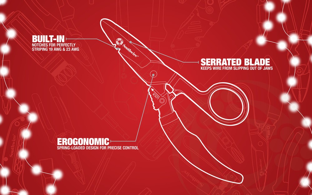 Southwire ESP-1 Electrician Scissors - Pro