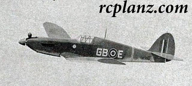 R/C AIRPLANE PLANS & PATTERNS: Warbirds 42" Wingspan - 3 Variants .049
