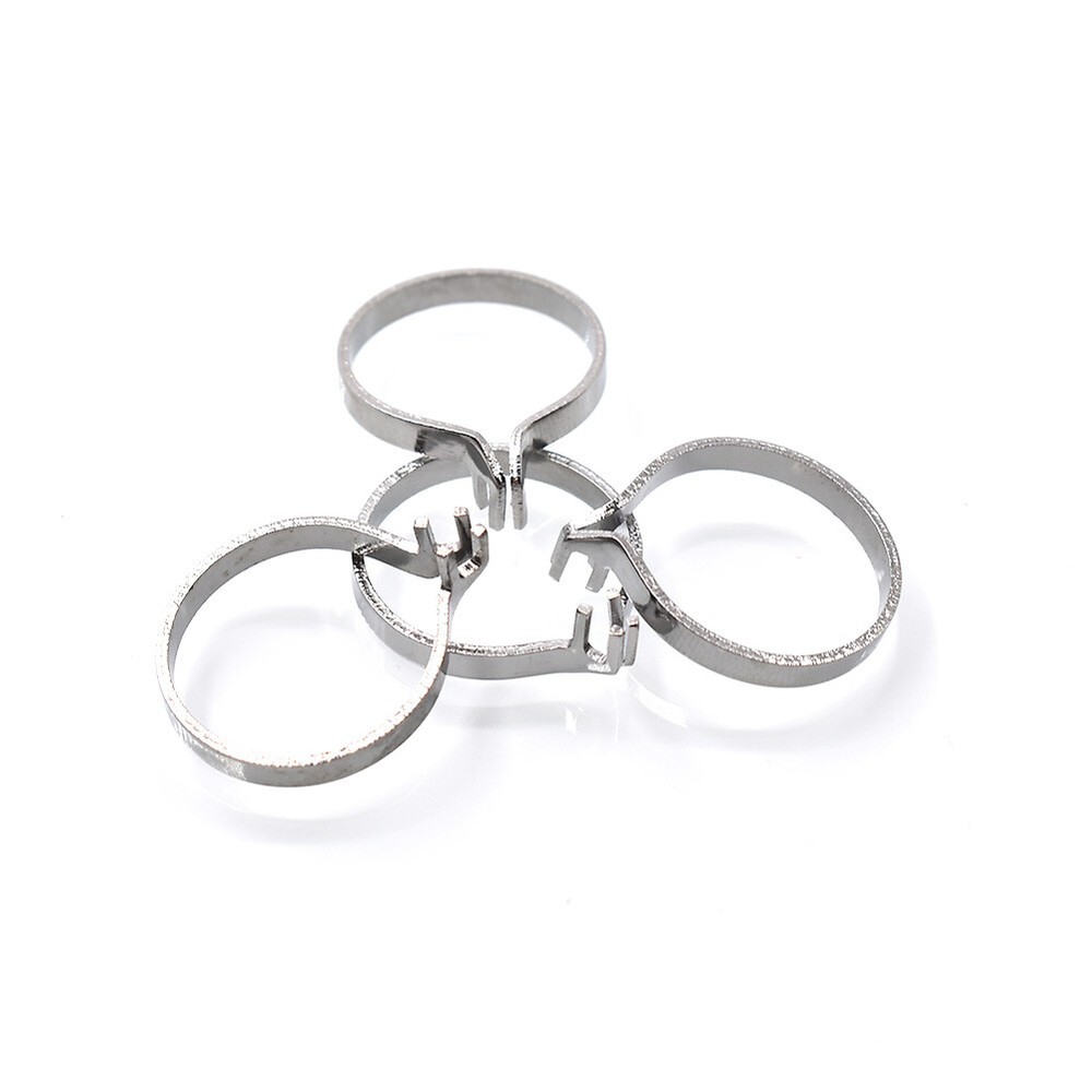4X Dental Sectional Contoured Matrix Clamp Square Ring Holder for Placing Matrix