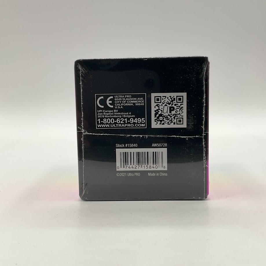 Ultra Pro Deck Box: Satin Cube - Rainbow