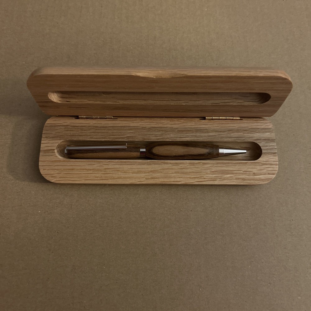 Wood Pen In Display Case