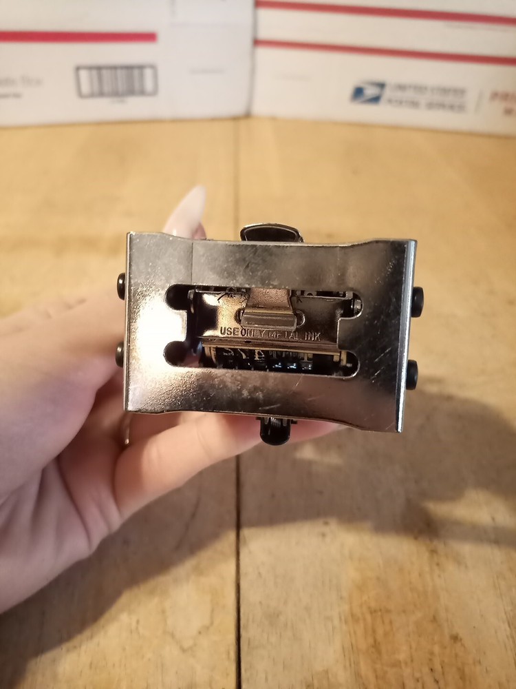 Plus Model A 6-wheel 8 Action Automatic Numbering Machine
