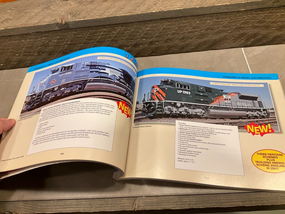 Lionel 2007 Train Catalog Volume 1
