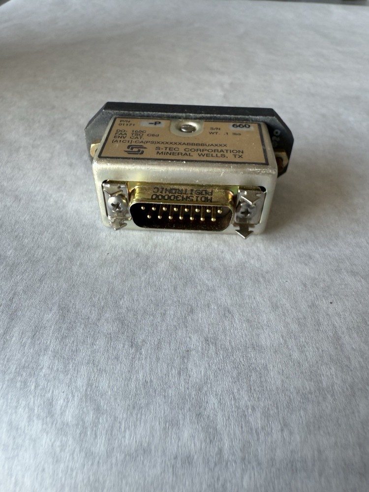 S-TEC 01171-P Slaving Controller/Slaving Panel